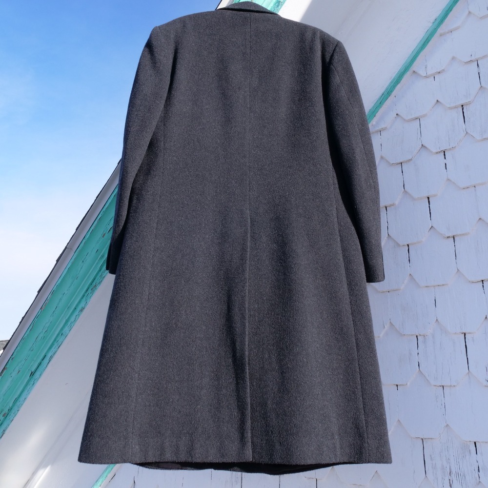 Handsome‎ vintage Maitland of England cashmere blend longline overcoat - Picture 2 of 7